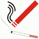 MG: cigarette; cigaret; coffin nail; butt; fag