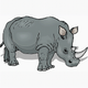 MG: rhino; rhinoceros