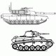 MG: tank; armoured combat vehicle; armour