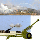 MG: gun; artillery