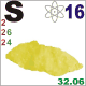 MG: sulfur; sulphur