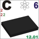 MG: carbon; C; atomic number 6