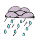 MG: дождь; количество осадков